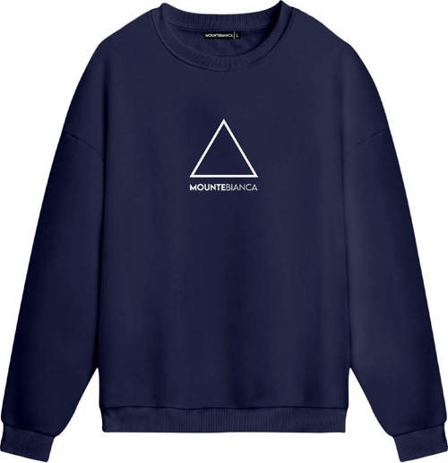 Unisex Triangle - Regular Sweatshirt Royal Mavi 2XL