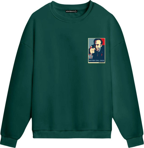 Unisex Call Saul - Regular Sweatshirt Yeşil L