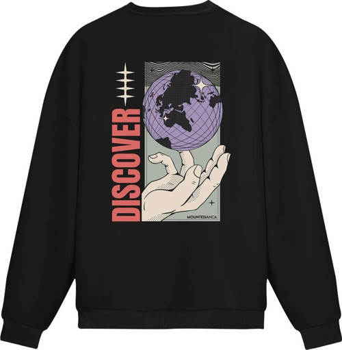 Unisex Discover - Regular Sweatshirt Siyah S