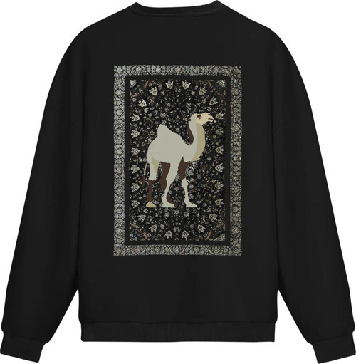 Unisex Cammello - Regular Sweatshirt Siyah M