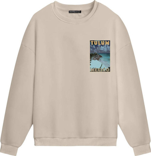 Unisex Tulum - Regular Sweatshirt Krem M