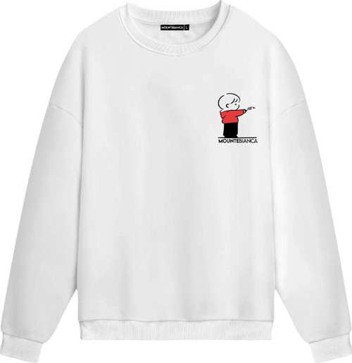 Unisex Valentin I - Regular Sweatshirt Beyaz M