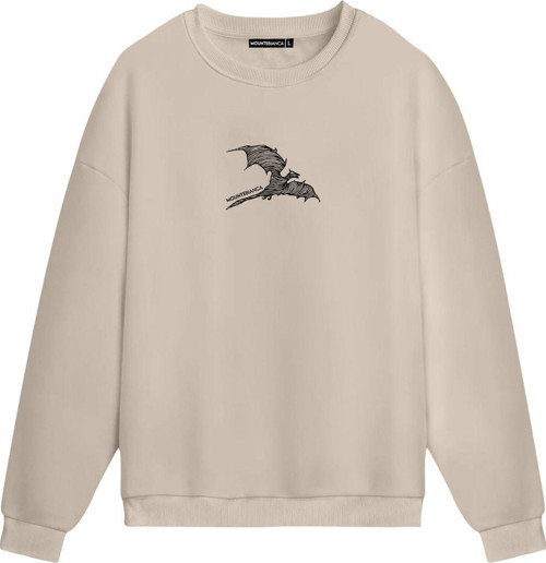Unisex Dragon - Regular Sweatshirt Krem M