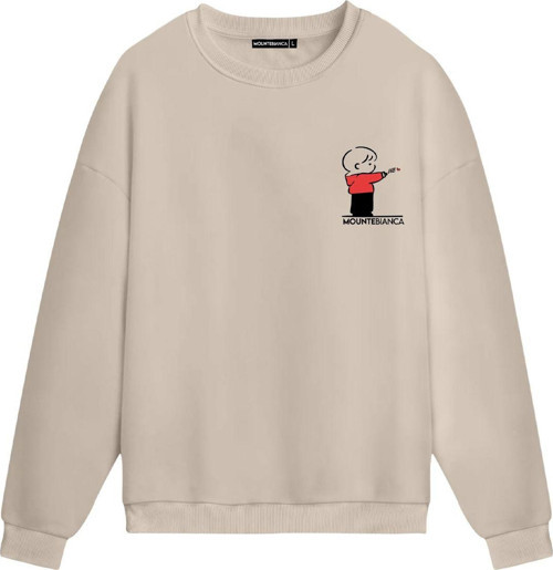 Unisex Valentin I - Regular Sweatshirt Krem S