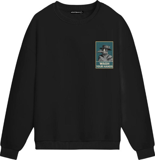 Unisex Watermelon - Regular Sweatshirt Siyah L