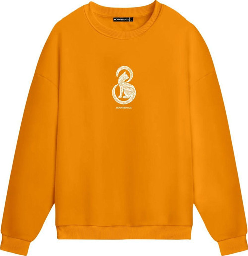 Unisex Cat II - Regular Sweatshirt Portakal L