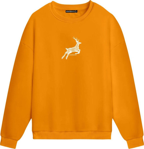 Unisex Gazelle - Regular Sweatshirt Portakal S