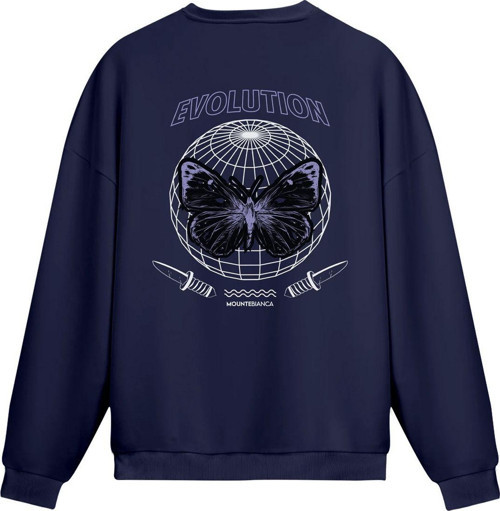 Unisex Evolution - Regular Sweatshirt Royal Mavi XL