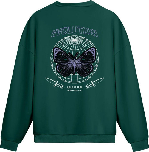 Unisex Evolution - Regular Sweatshirt Yeşil XL