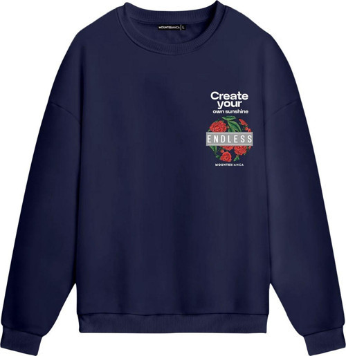 Unisex Endless - Regular Sweatshirt Royal Mavi XL
