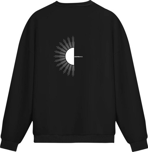 Unisex Due - Regular Sweatshirt Siyah L