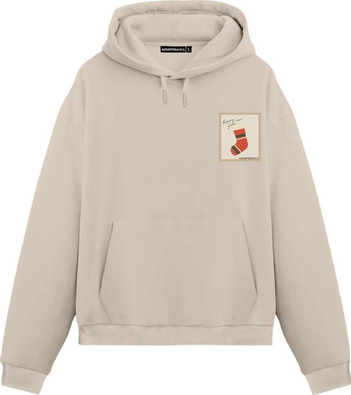Unisex New Year Socks - Regular Hoodie Krem L