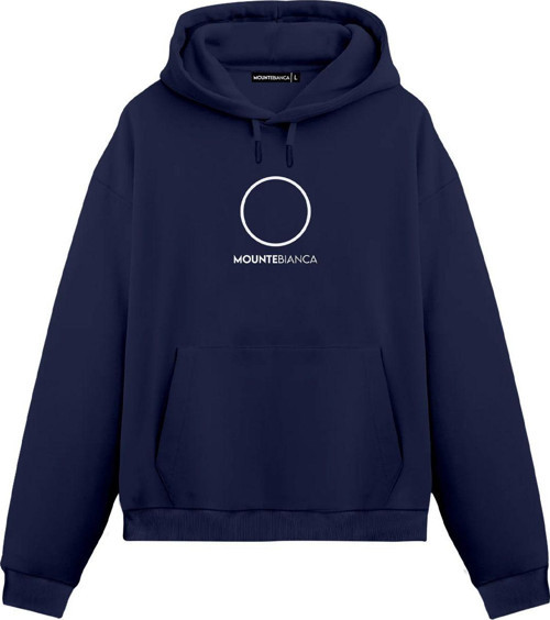 Unisex Round - Regular Hoodie Royal Mavi L