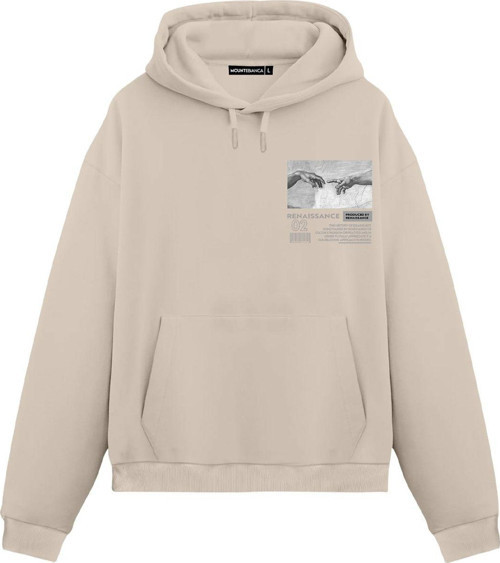 Unisex Renaissance - Regular Hoodie Krem L