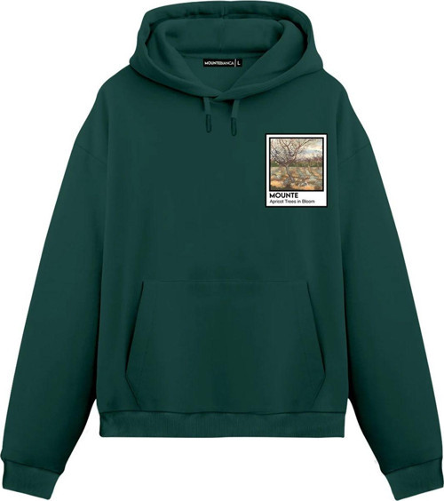 Unisex Bloom - Regular Hoodie Yeşil M