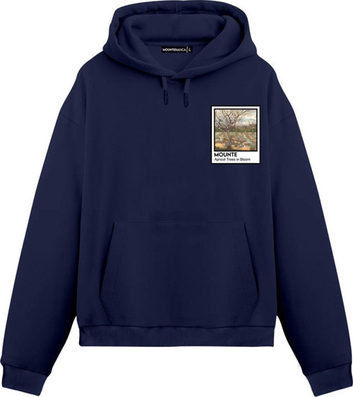 Unisex Bloom - Regular Hoodie Royal Mavi M