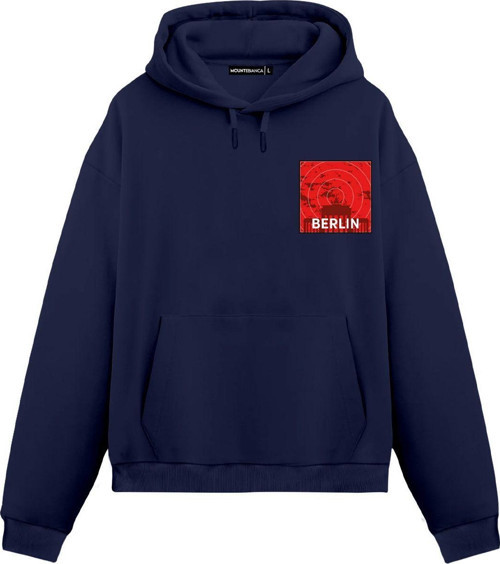 Unisex Berlin - Regular Hoodie Royal Mavi L