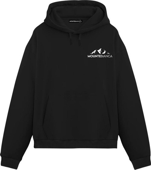 Unisex Zero - Regular Hoodie Siyah XL