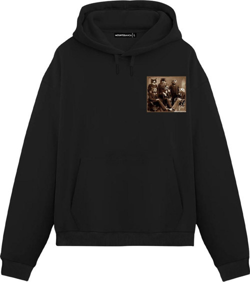 Unisex Signor Sicilia - Regular Hoodie Siyah M