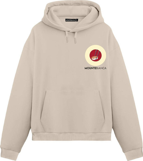 Unisex Sushi - Regular Hoodie Krem S