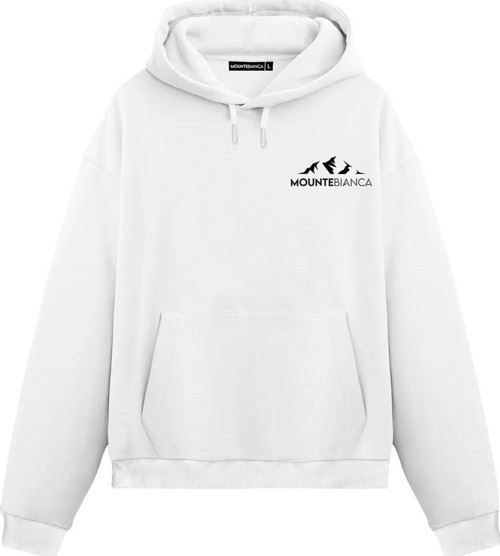 Unisex Zero - Regular Hoodie Beyaz S