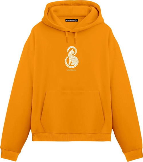Unisex Cat II - Regular Hoodie Portakal S