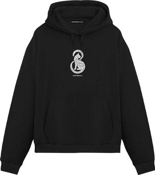 Unisex Cat II - Regular Hoodie Siyah L