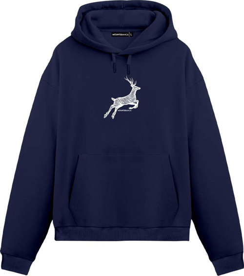 Unisex Gazelle - Regular Hoodie Royal Mavi M