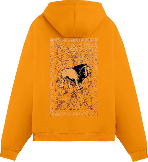 Unisex Leone - Regular Hoodie Portakal L