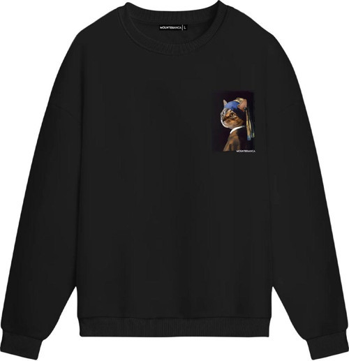 Unisex Signor Strano - Regular Sweatshirt Siyah S