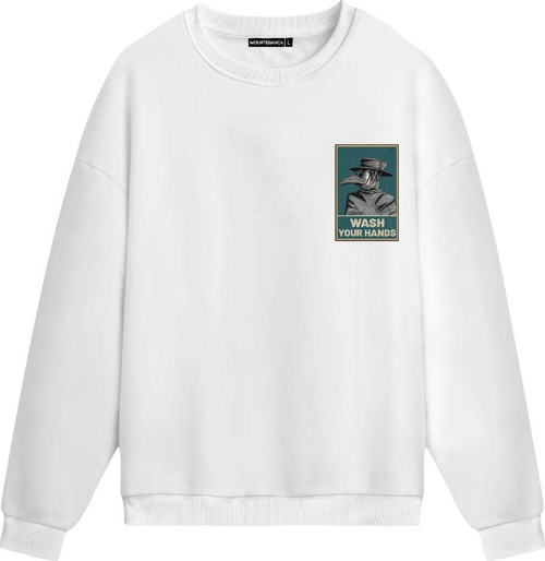 Unisex Watermelon - Regular Sweatshirt Beyaz S