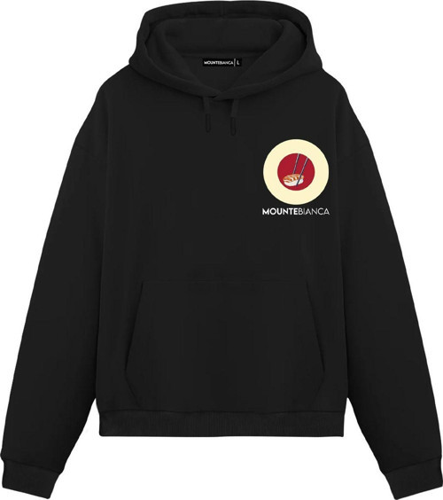 Unisex Sushi - Regular Hoodie Siyah 2XL