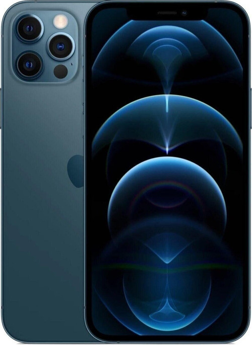 Yenilenmiş iPhone 12 Pro Max 128 GB Pasifik si Mavi (12 Ay Garantili)