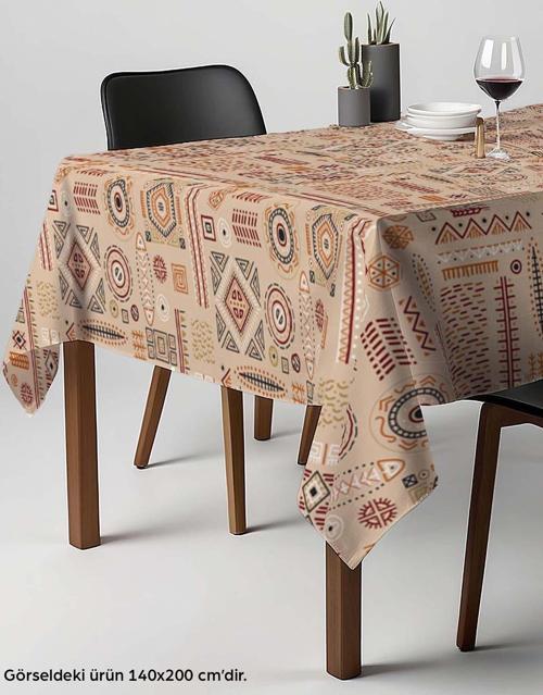 African Krem Masa Örtüsü, Sofra Bezi, Piknik Örtüsü