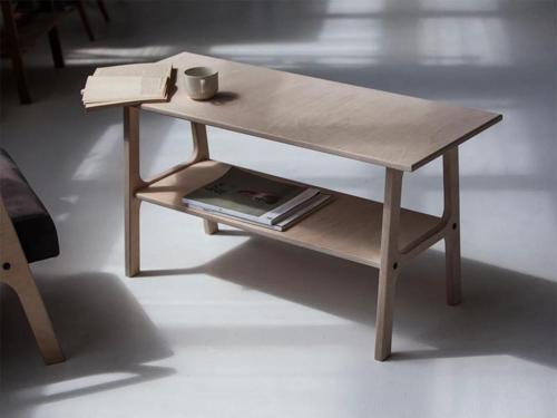 Puerta, Orta Sehpa, Coffe Table, 100X50, Natural Renk, Cpt4743-100