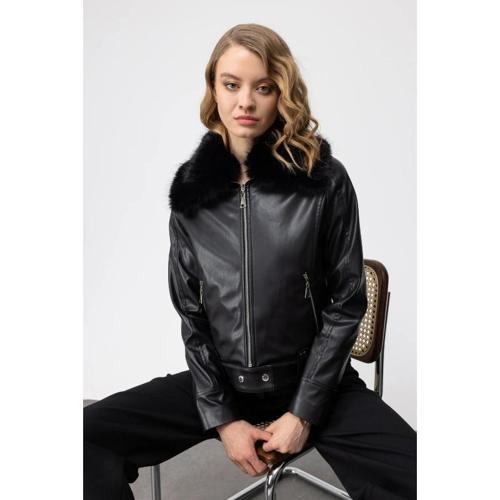 Kadın Deri Mont 24K.EKL.MNT.09003.1