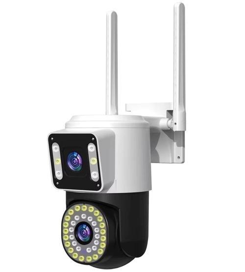 4mp Yoosee Çift Lens Ip Kamera - Wıfı Açık Otomatik İzleme, Su Geçirmez Kablosuz Güvenlik Ev Kameras