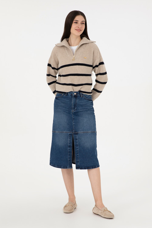 Kadın Denim Etek 1948895