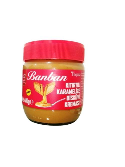 Banban Kıtırtılı Karamelize Bisküvi Kreması 400 gr. (%52 Karamelize Bisküvi)