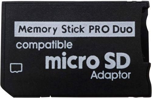 PSP Memory Stick Pro Duo Adaptör PSP Hafıza Kartı Adaptör Mikro SD Kart Çevirici