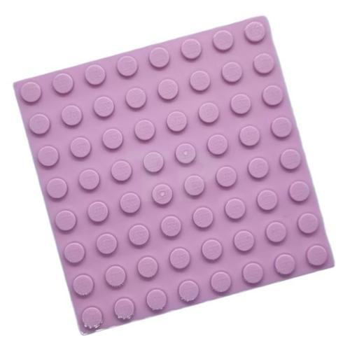6396074 - 79759c01 - Plate, Modified 8 x 8 with Double-Sided Adhesive Tape on Back