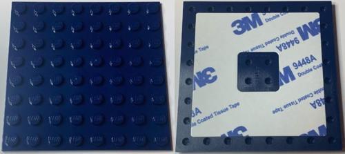 6396076 Plate, Modified 8 x 8 with Double-Sided Adhesive Tape on Back