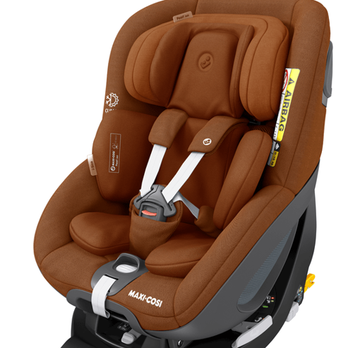 Maxi Cosi Pearl 360 i-Size Car Seat – Authentic Cognac