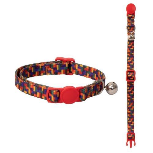 Plastik Kedi Boyun Tasma Mozaik 22-30 Cm