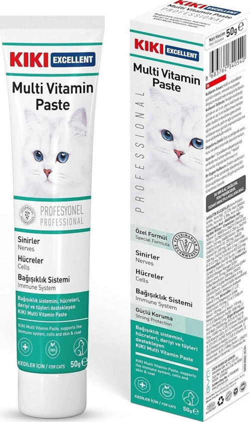 Kiki Excellent Mutli Vitamin Paste Kedi Macun 100 Gr