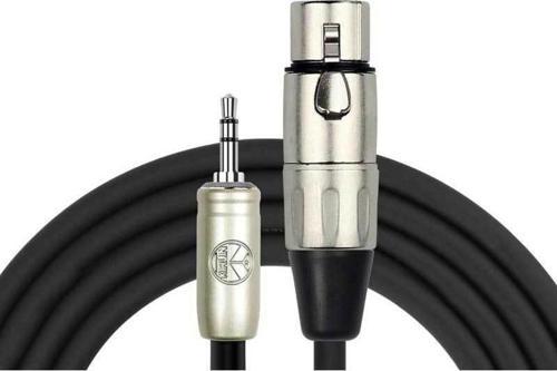 3mt. Patch Kablo (XLR Dişi - 3,5mm TRS)