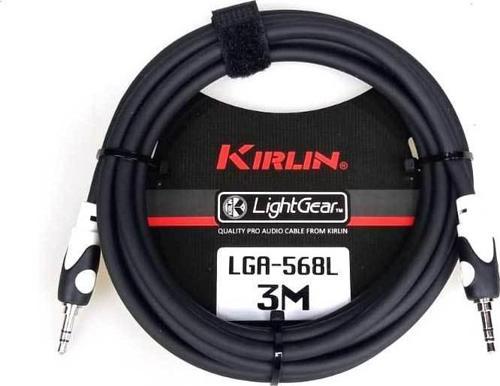 3mt. TRS Kablo (3,5mm TRS - 3,5mm TRS) Plastik Uç