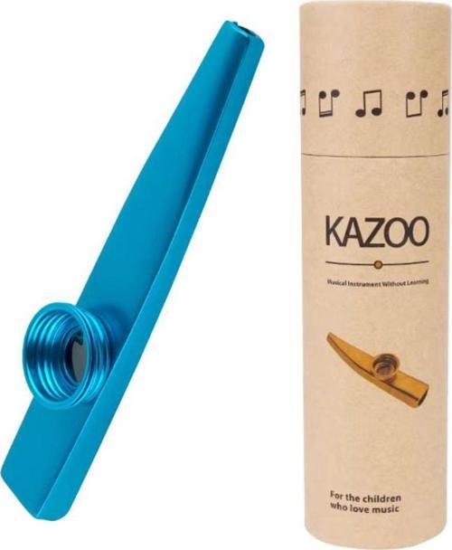 MK-01B Metal Kazoo Kutulu Alüminyum Alaşım Mavi