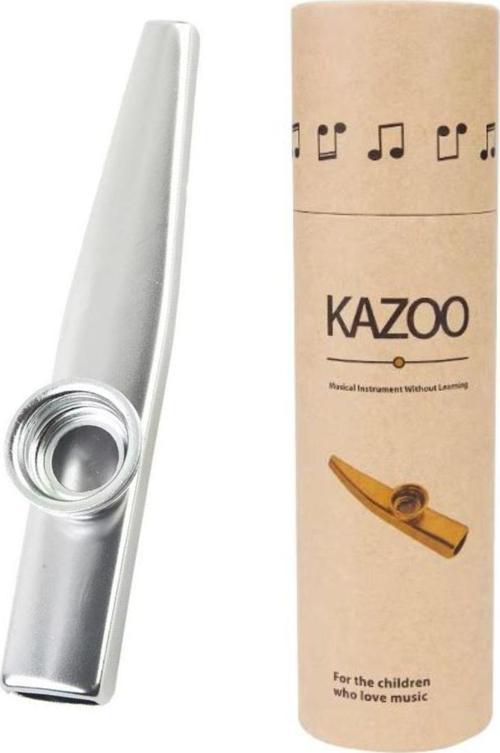 MK-01S Metal Kazoo Kutulu Alüminyum Alaşım Gri