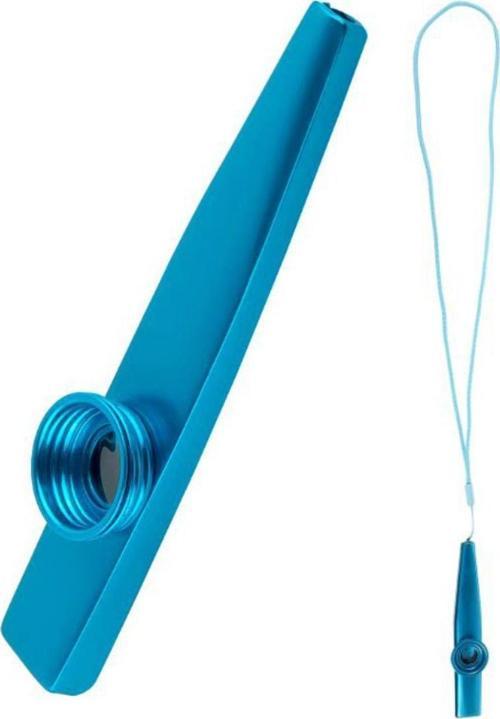MK-02B Metal Kazoo İp Askılı Alüminyum Alaşım Mavi